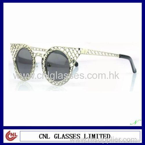 Fancy Cute Women Sunglasses, Newest Metal Plating Sunglasses